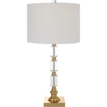 sidora gold table lamp   