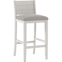 siena white bar stool   