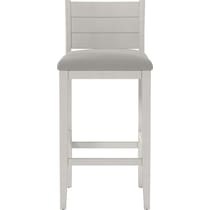 siena white bar stool   
