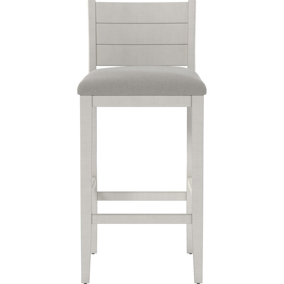 siena white bar stool   