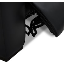 sierra black  pc power reclining sectional   