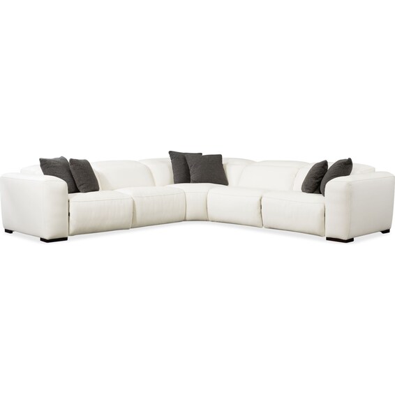 Sierra 5-Piece Dual-Power Reclining Sectional | Value City Furniture