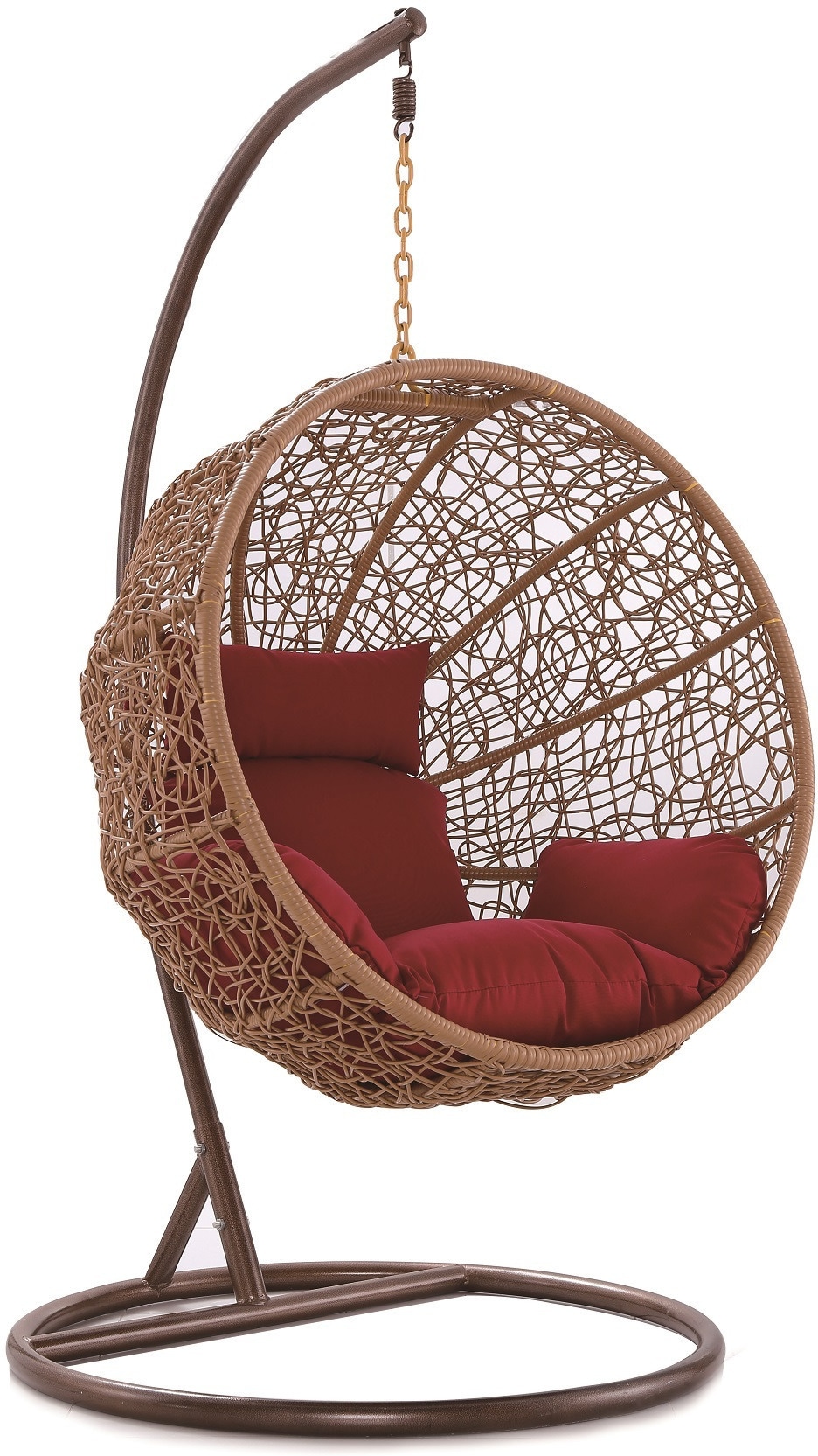 red egg chair