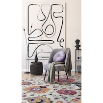 sigmund multicolor area rug  x    
