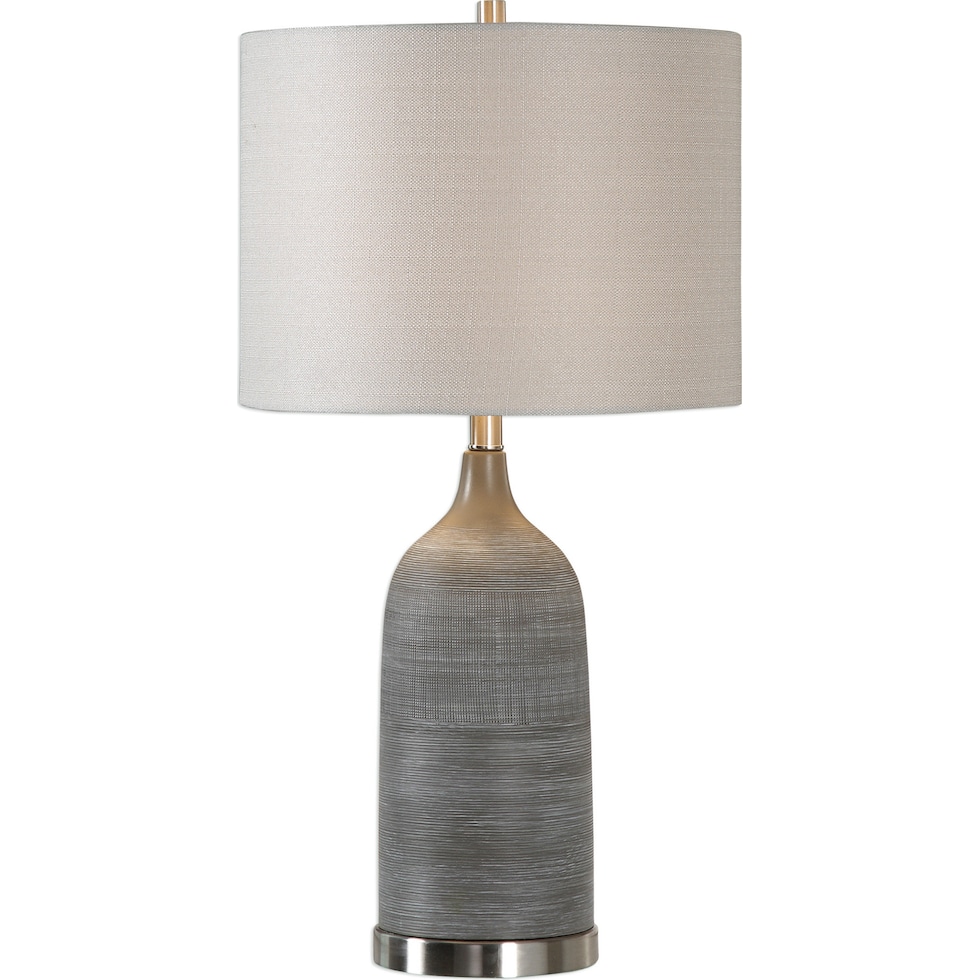 sigrid dark brown table lamp   