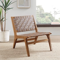 sikora light brown accent chair   