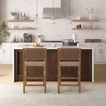 sikora light brown counter height stool   