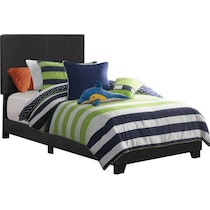 silva black twin bed   