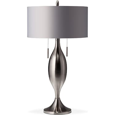 Silver Tassel 32'' Table Lamp