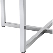 silver  pc occasional tables   
