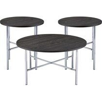 silver pc table set   