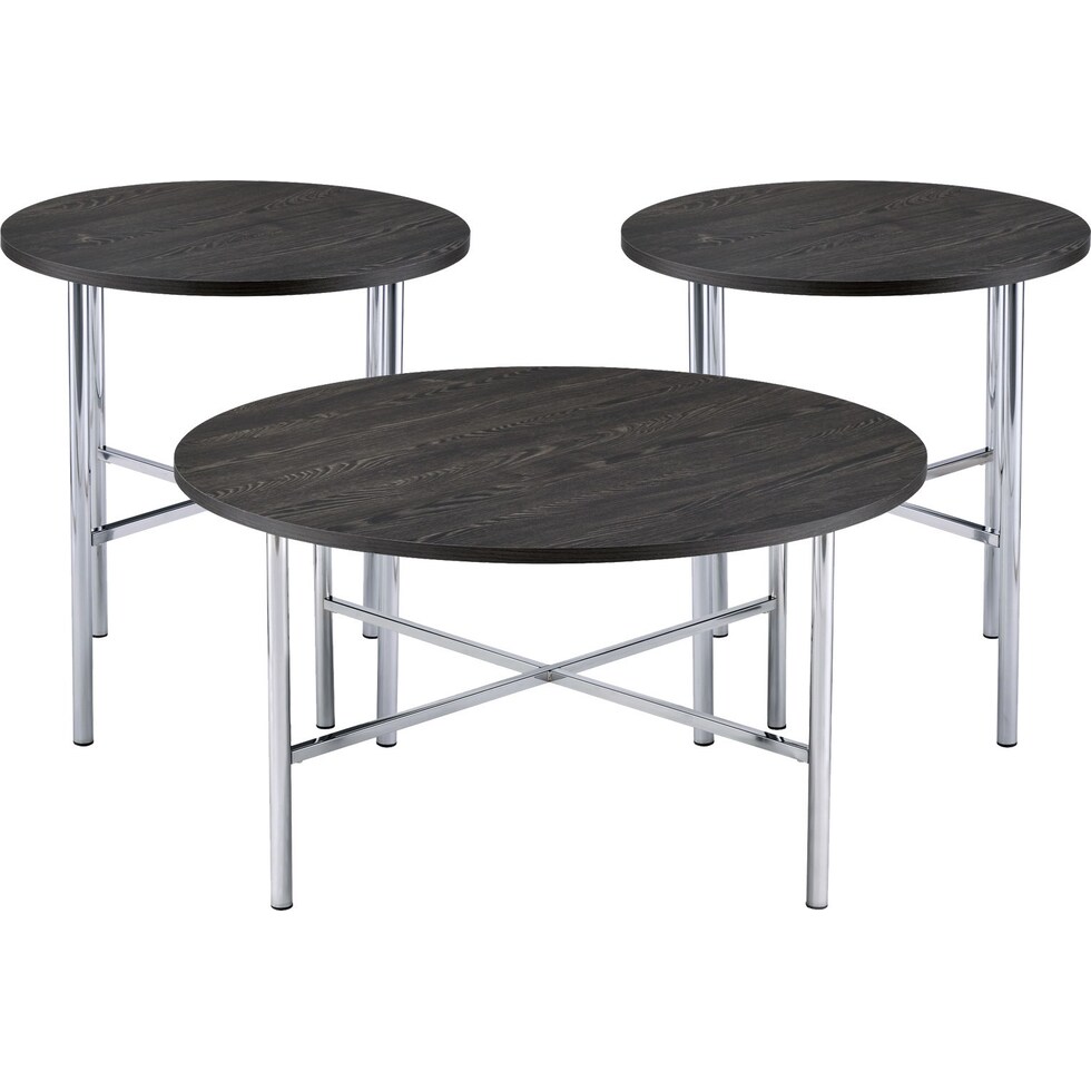 silver pc table set   