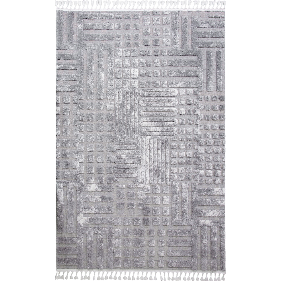 silver rug   