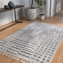 silver rug   