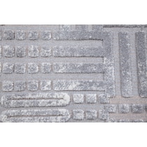 silver rug   