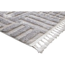 silver rug   