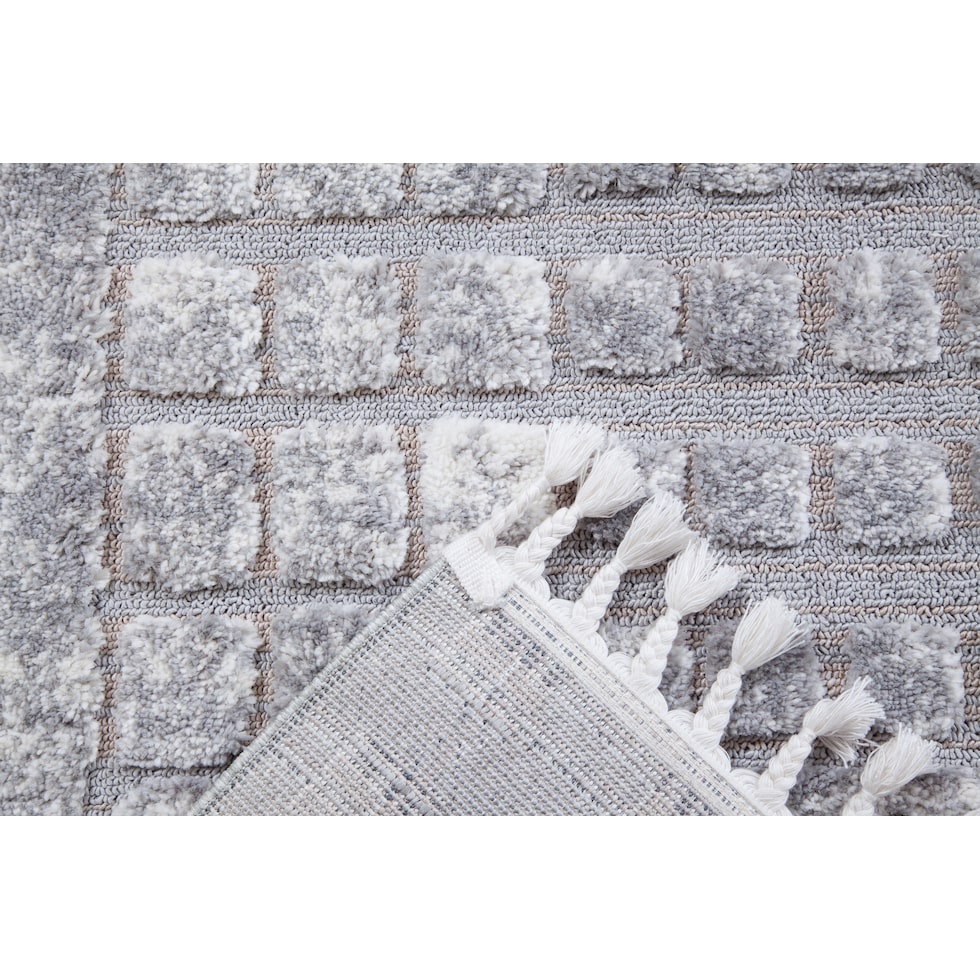 silver rug   