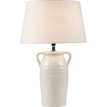 silvi white table lamp   