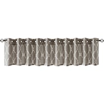 sinclair gray window valence   