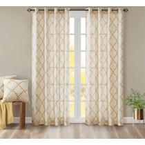 sinclair light brown window panel   