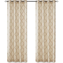 sinclair light brown window panel   