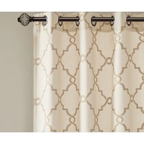 sinclair light brown window panel   