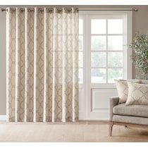 sinclair light brown window panel   