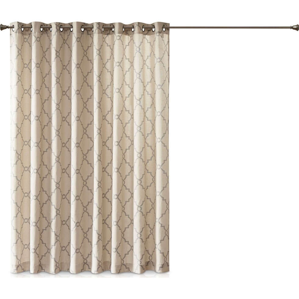 sinclair light brown window panel   
