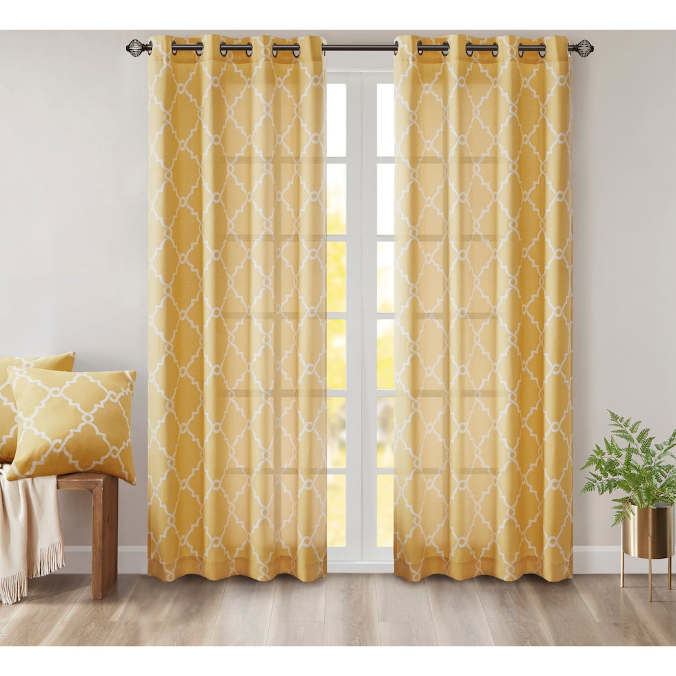 sinclair yellow window panel   