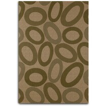 siren light brown outdoor area rug   
