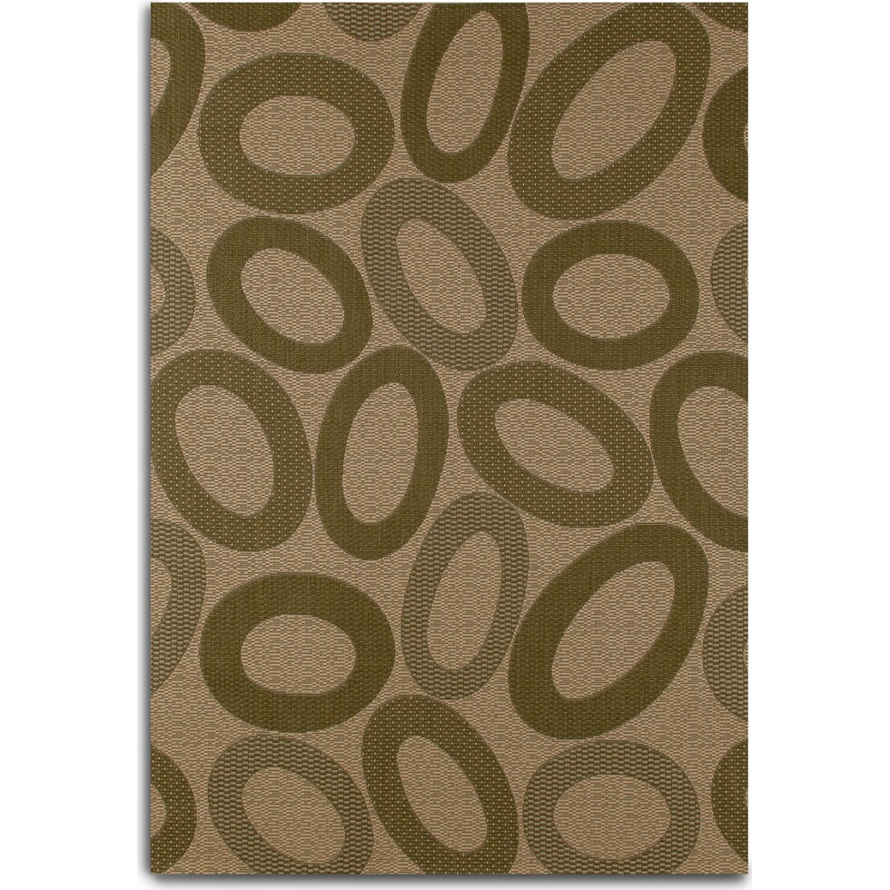 siren light brown outdoor area rug   