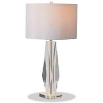 skye glass table lamp   