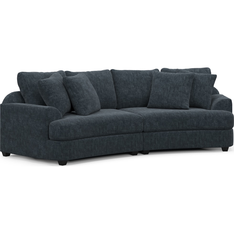 skylar blue sofa   