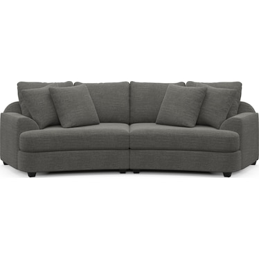 Skylar 2-Piece Sofa - Curious Charcoal