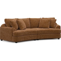 skylar light brown sofa   
