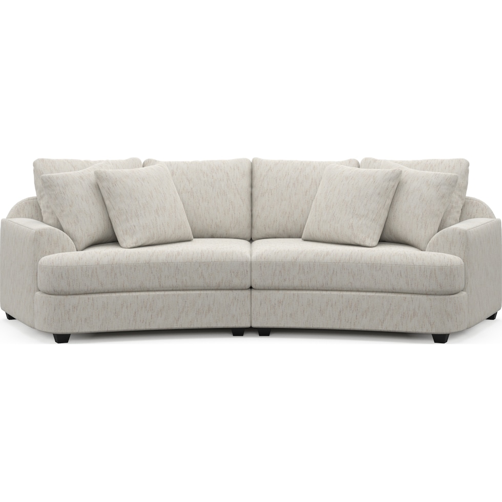 skylar white sofa   
