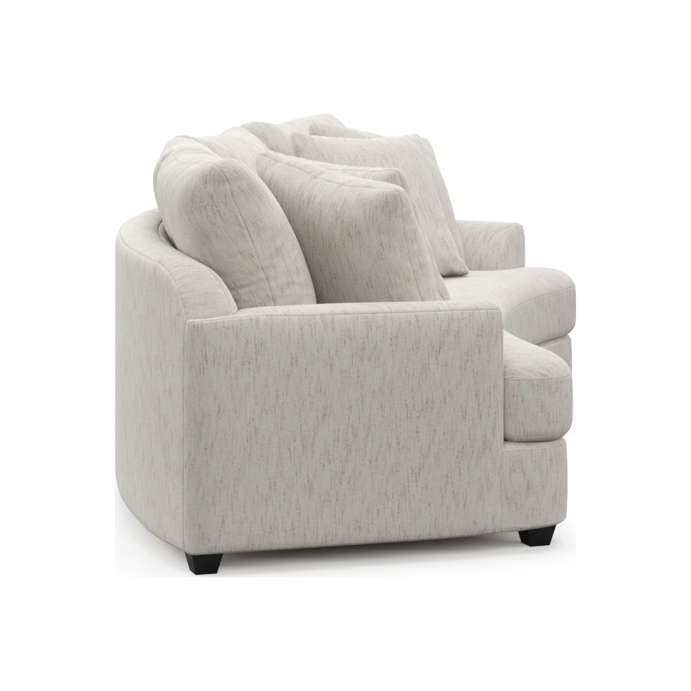 skylar white sofa   