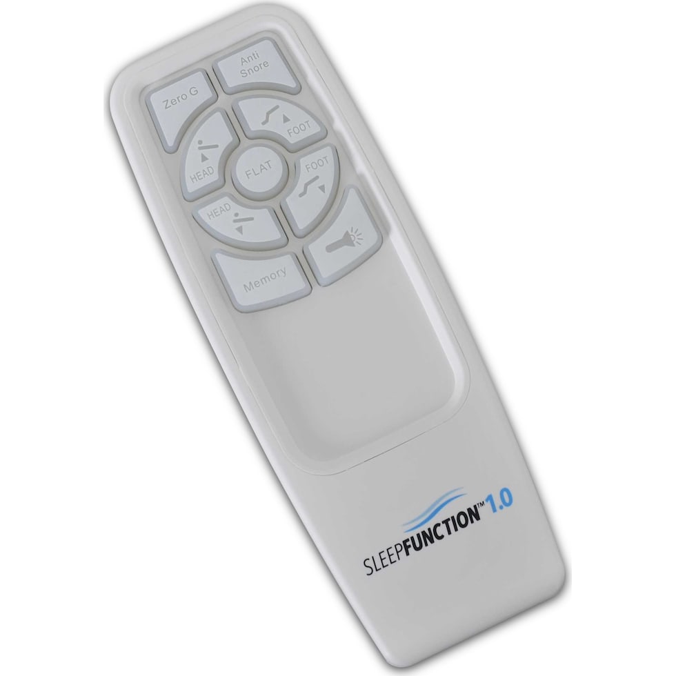 sleepfunction  gray king adjustable foundation   
