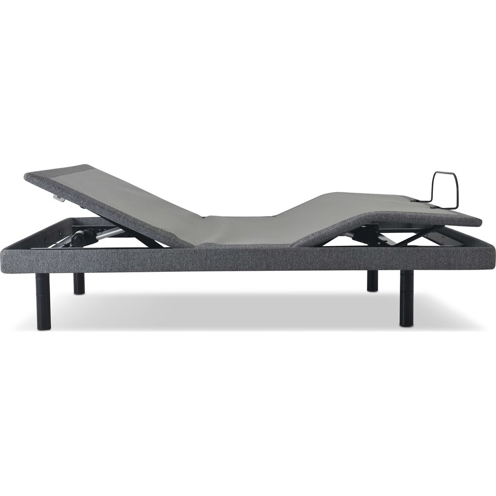 sleepfunction  gray twin xl adjustable foundation   
