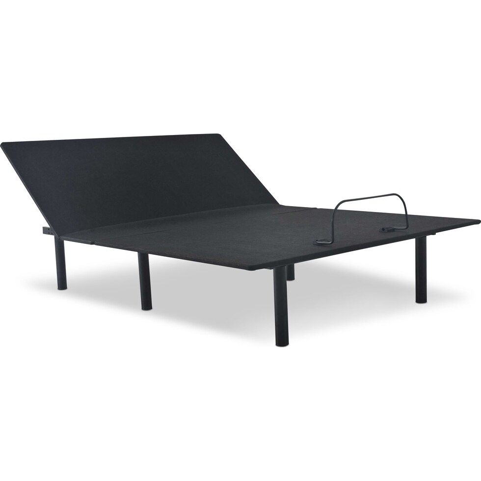 sleepfunction basic black full adjustable foundation   