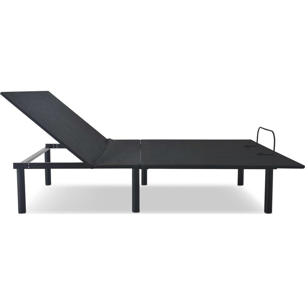 sleepfunction basic black full adjustable foundation   