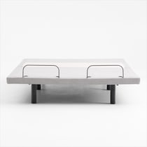 sleeptech gray full adjustable foundation   