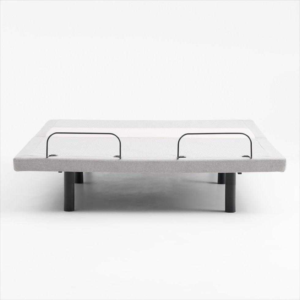 sleeptech gray full adjustable foundation   