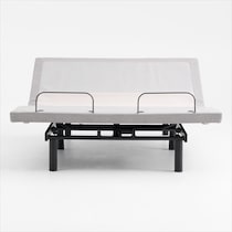 sleeptech gray full adjustable foundation   
