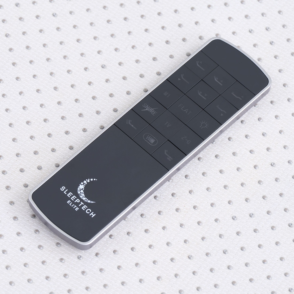 sleeptech gray full adjustable foundation   