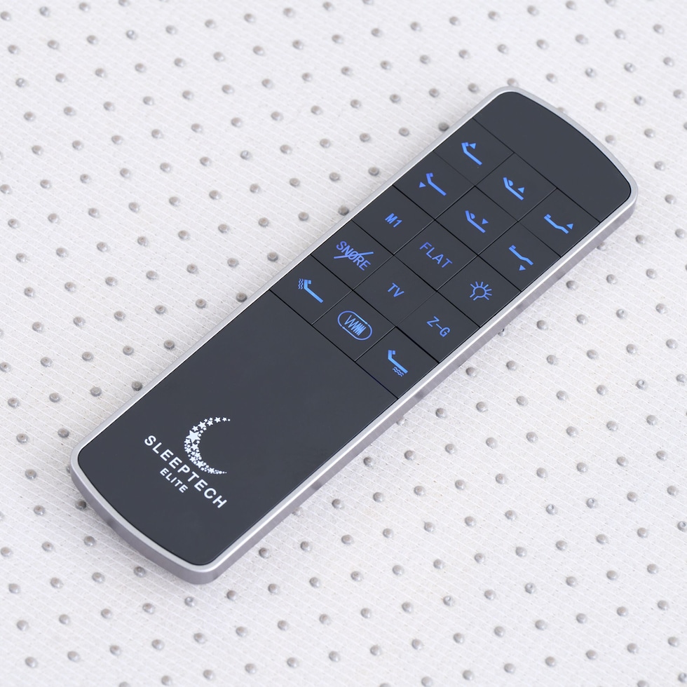 sleeptech gray full adjustable foundation   