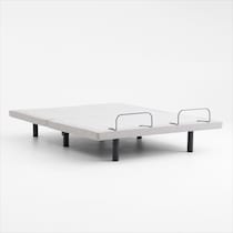 sleeptech gray split king adjustable foundation   