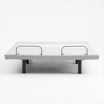 sleeptech gray split king adjustable foundation   