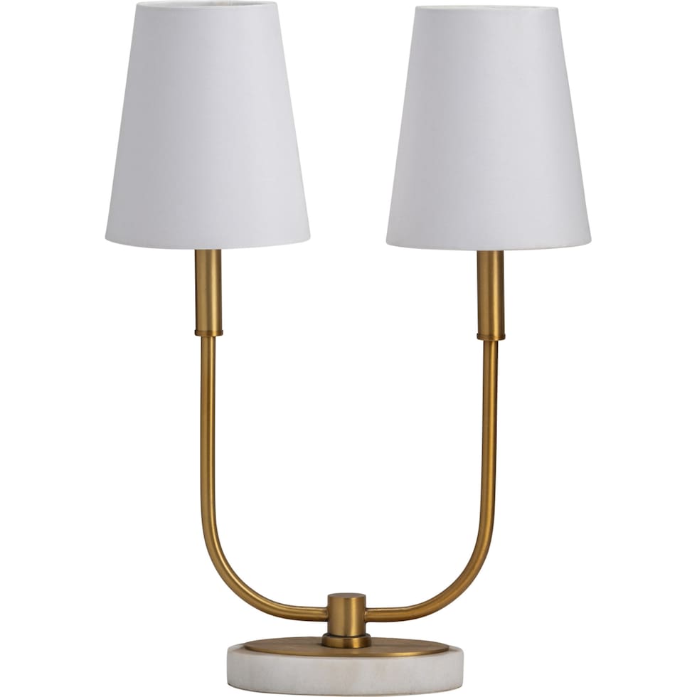 sloane gold table lamp   