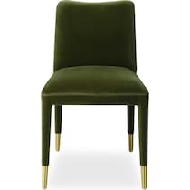 sofie green dining chair   